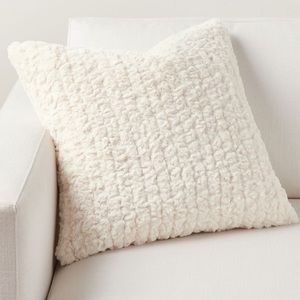 Pottery Barn Faux Fur Aspen Pillow (pillow & insert)